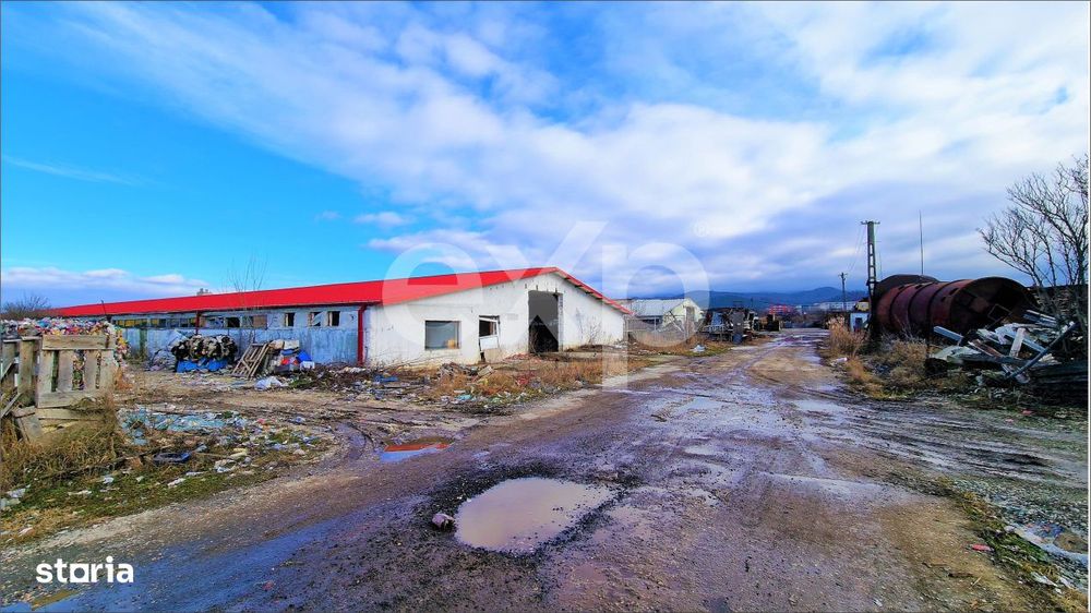 Hala industriala 2000 mp + teren 2776 mp | Rasnov – zona industriala