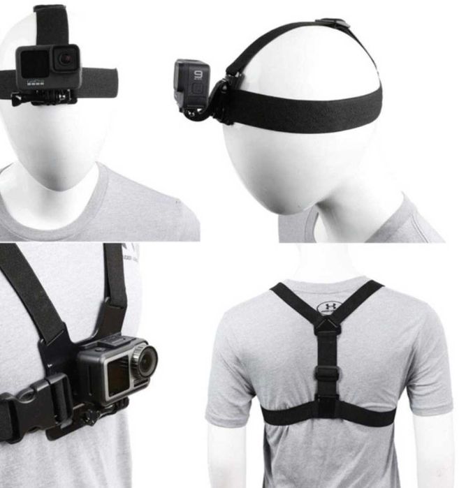 комплект аксесоари за екшън камери 9 части GO PRO SJCAM,EKEN，телефон