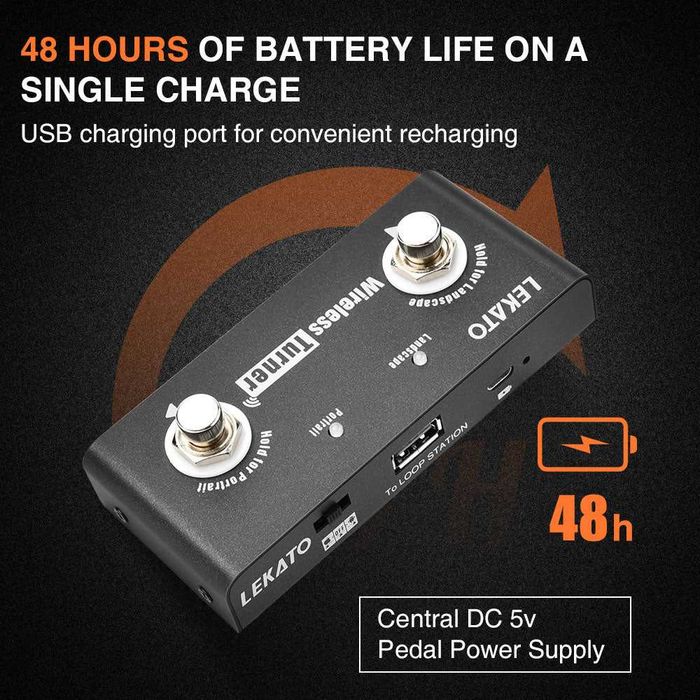 LEKATO Wireless Page Turner Pedal – безжичен foot controller за таблети, iPad и музиканти