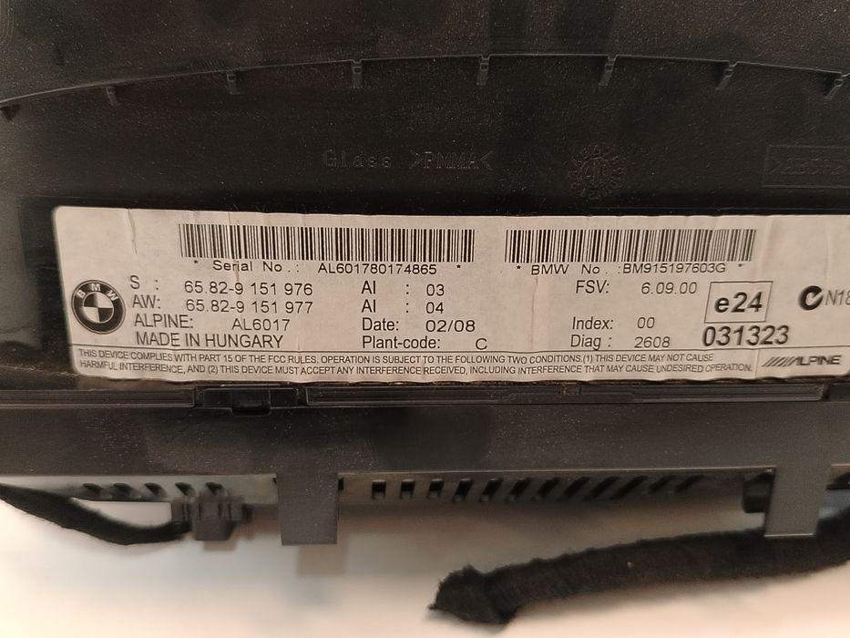 Navigație display Joystick controller CCC E90 E91 E92 Seria 3