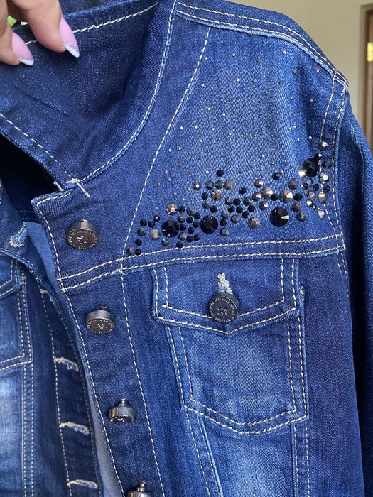 Модная Джинсовая куртка