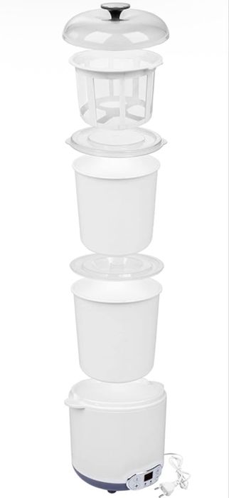 Aparat multifuncțional pentru brânză și iaurt cu termostat de 1,5 l