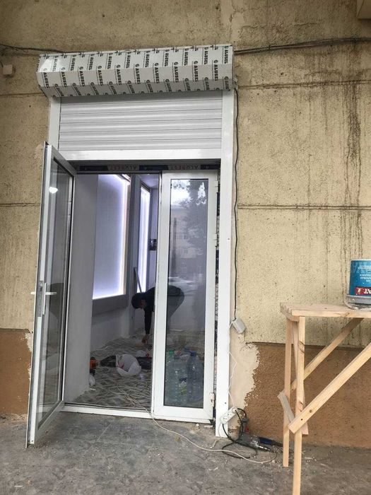 Рулонные ворота с автоматикой