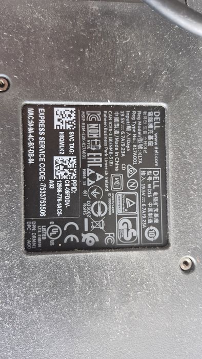 DELL Docking station WD15