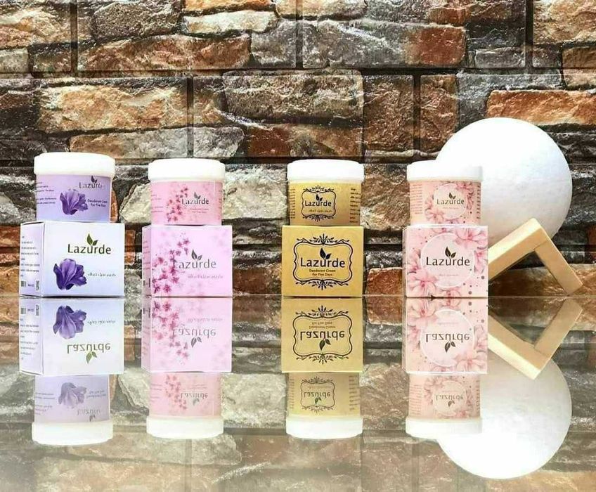 Lazurde Deodorant Cream - bu haddan tashqari terlash uchun originali