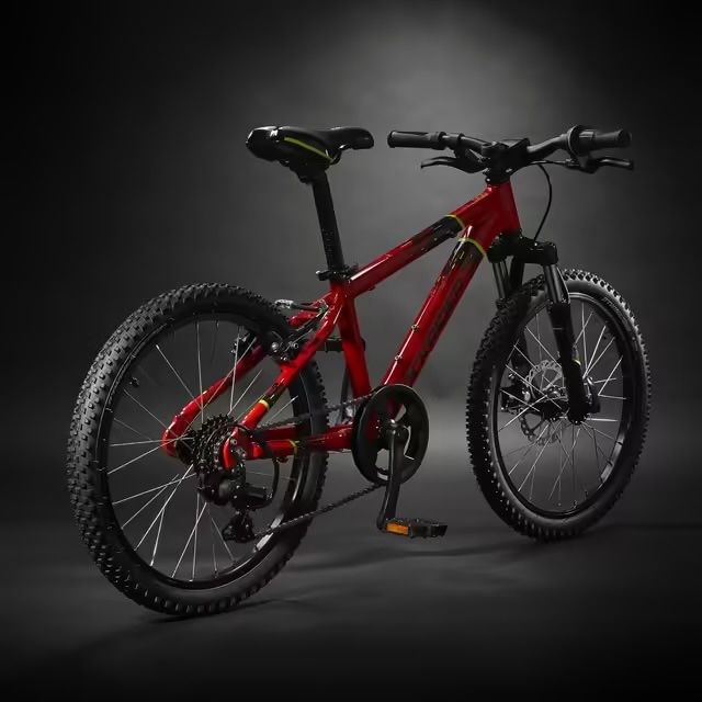 Bicicletă MTB Rockrider ST900 Aluminiu 20" Roșu Copii 6-9 ani