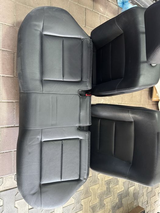 Interior tapiterie piele ventilata mercedes e class cu masaj si ventialtie