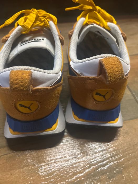 Puma blue and yellow обувки