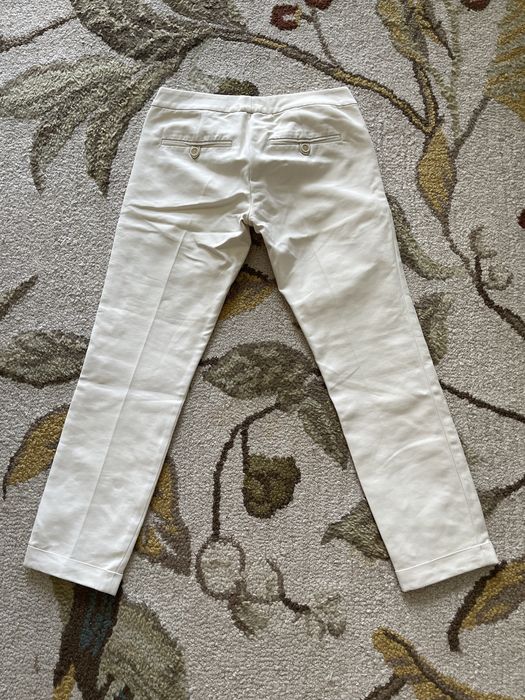Pantaloni crem skinny Dsquared2