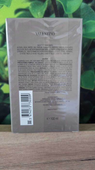 Apa de toaleta Valentino Uomo, barbat, 100 ml, nou, edt