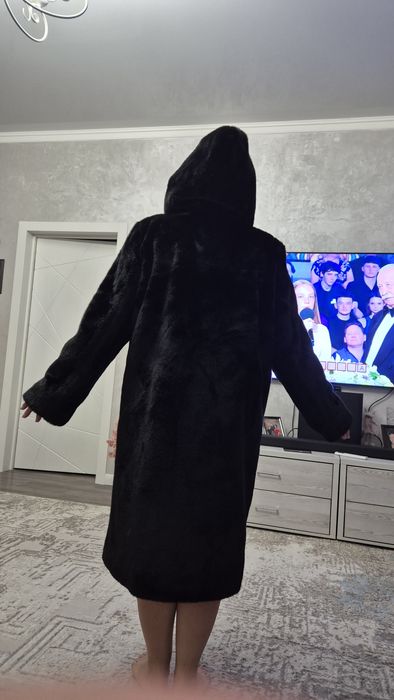 Шуба зимняя под норку