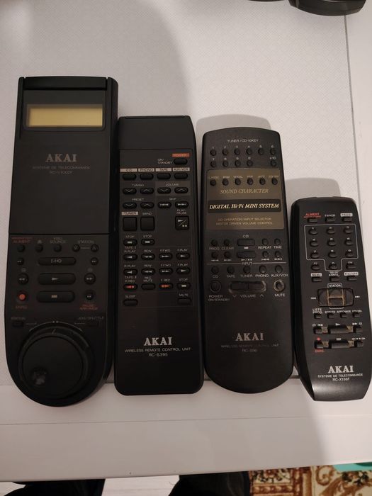Telecomanda Sony, telecomenzi Akai