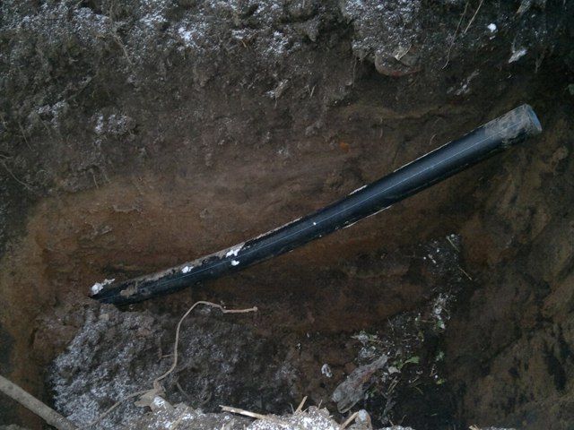 Гнб рушнои Прокол су газ кабел