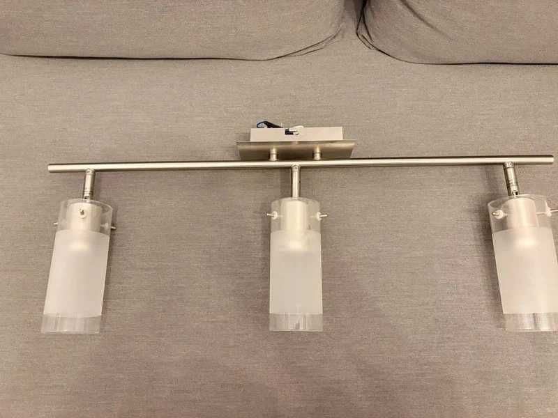 Plafoniera Nowdworski cu 3 lumini + set 3 becuri led E14