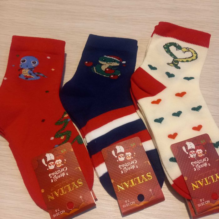 Новогодние носки