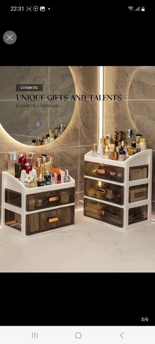 Organayzer makiyaj nabor uchun