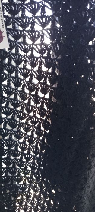 Шаль ручной работы