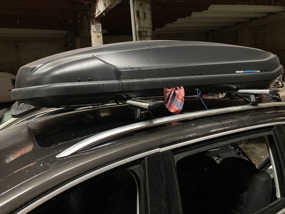 Dachbox - багажник за таван на автомобил , пълен комплект ,нов