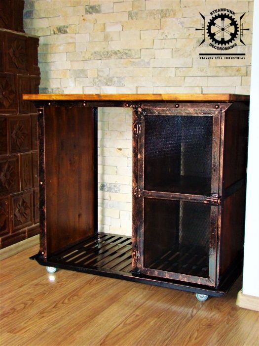 Comoda, bar, minibar STIL INDUSTRIAL, steampunk