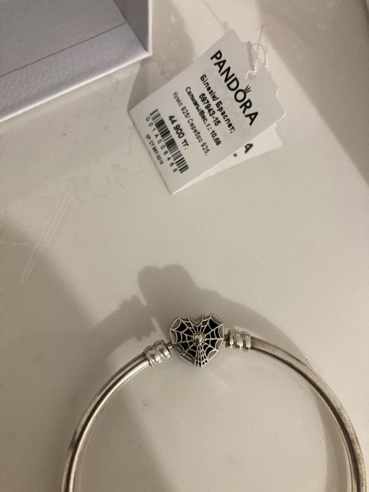 Браслет серебро Pandora
