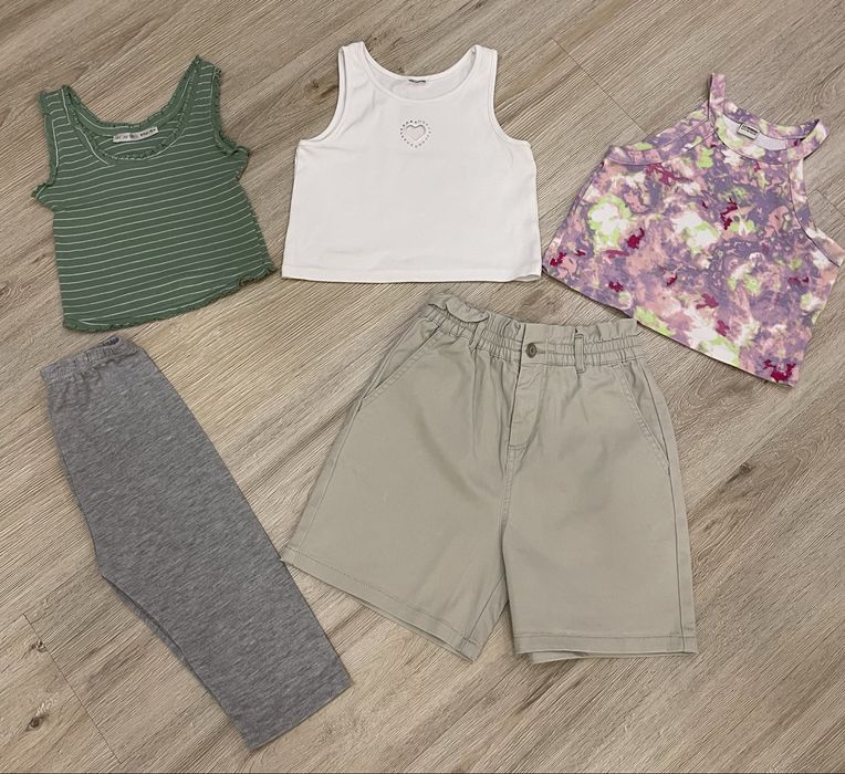 Пакет вещей для девочек на 7-10 лет