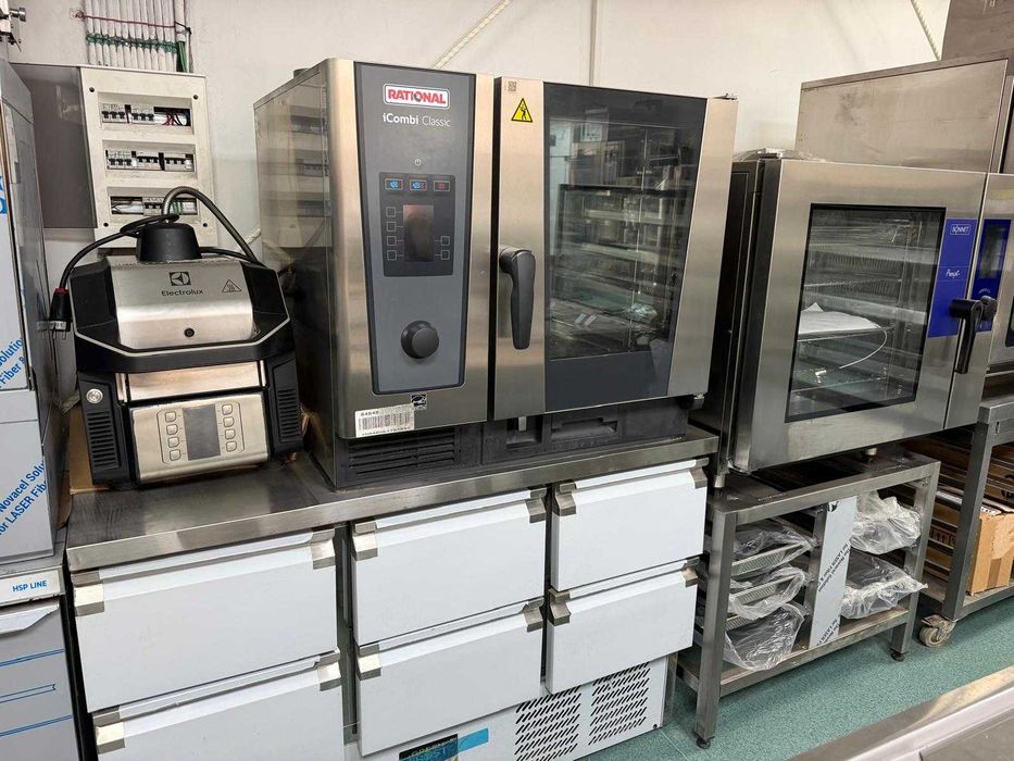 RATIONAL ICOMBI CLASSIC -Convectomat, Cuptor convectie/Gastronomic 6 tavi (380V)