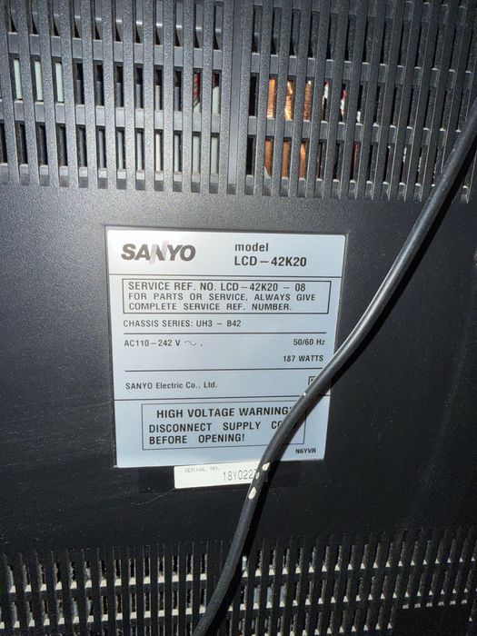 Телевизор sanyo 109см