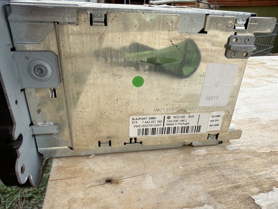 Radio cd golf 5