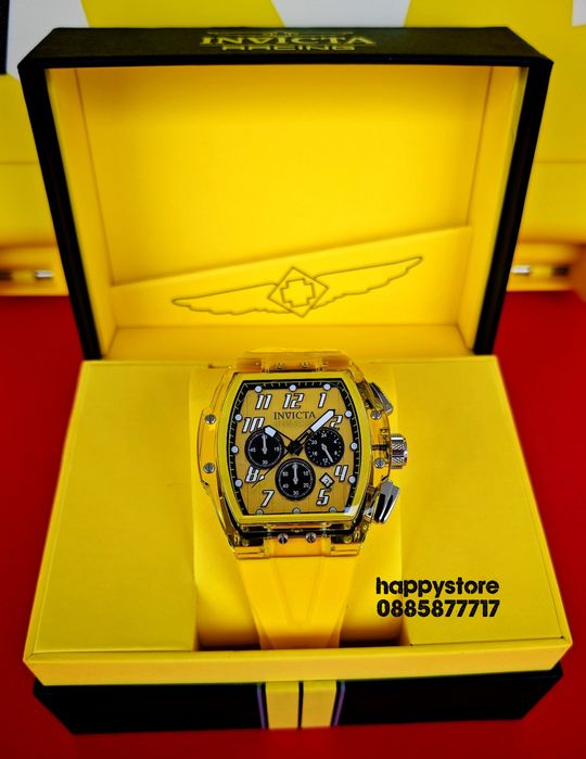 INVICTA Ghost Yellow 47 mm, Инвикта нов ръчен часовник