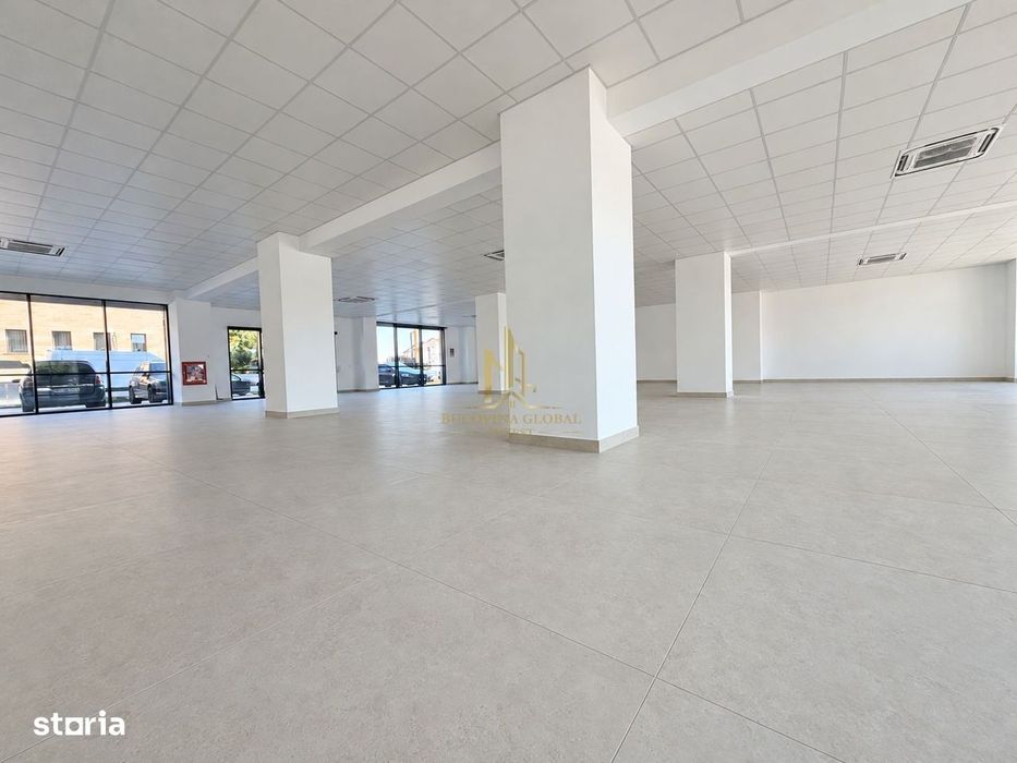 Spațiu comercial nou, 493.4 mp, vitrină 20 m, Suceava, zona Obcini