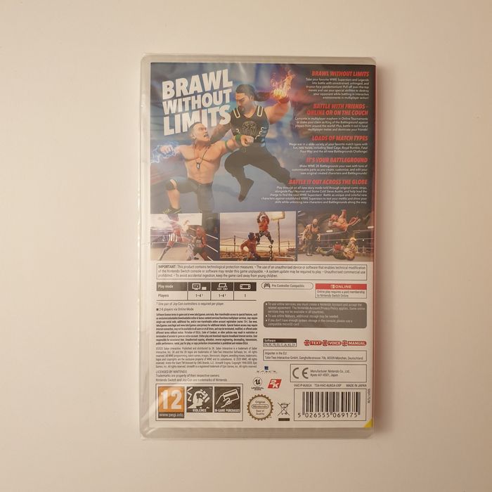 SIGILAT Wrestling WWE 2K Battlegrounds Nintendo Switch/NSW 2