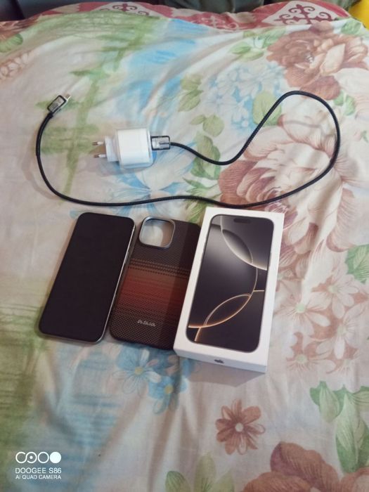 Iphone 16 pro max, natural titanium