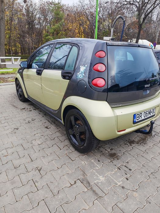 Smart Forfour PASSION, cutie automata, Pachet BRABUS interior, 110 CP