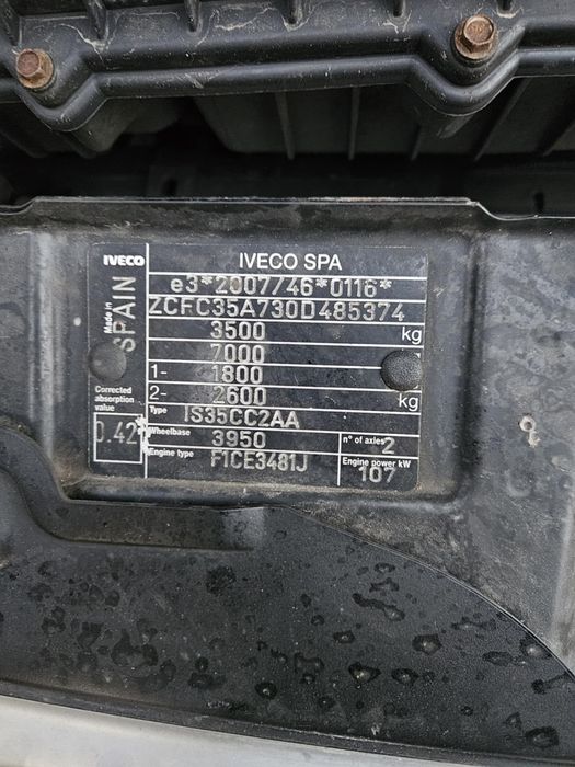 De vânzare Duba Iveco