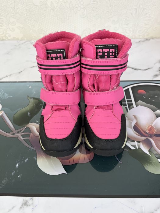 Зимние ботинки для девочек 34 размера