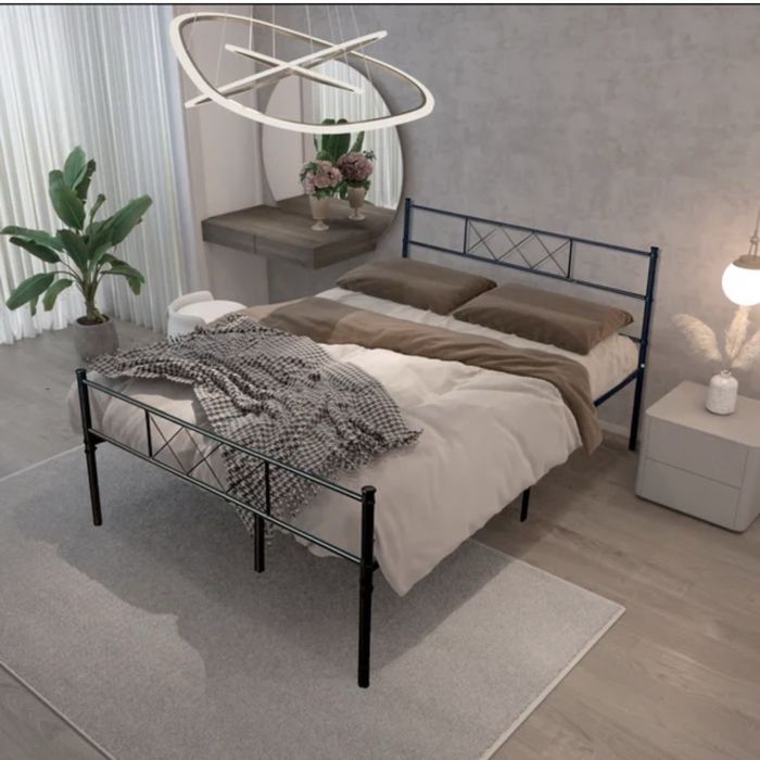 Odnospalni kravat металлически двухспальная temirli 1 kishili krovat