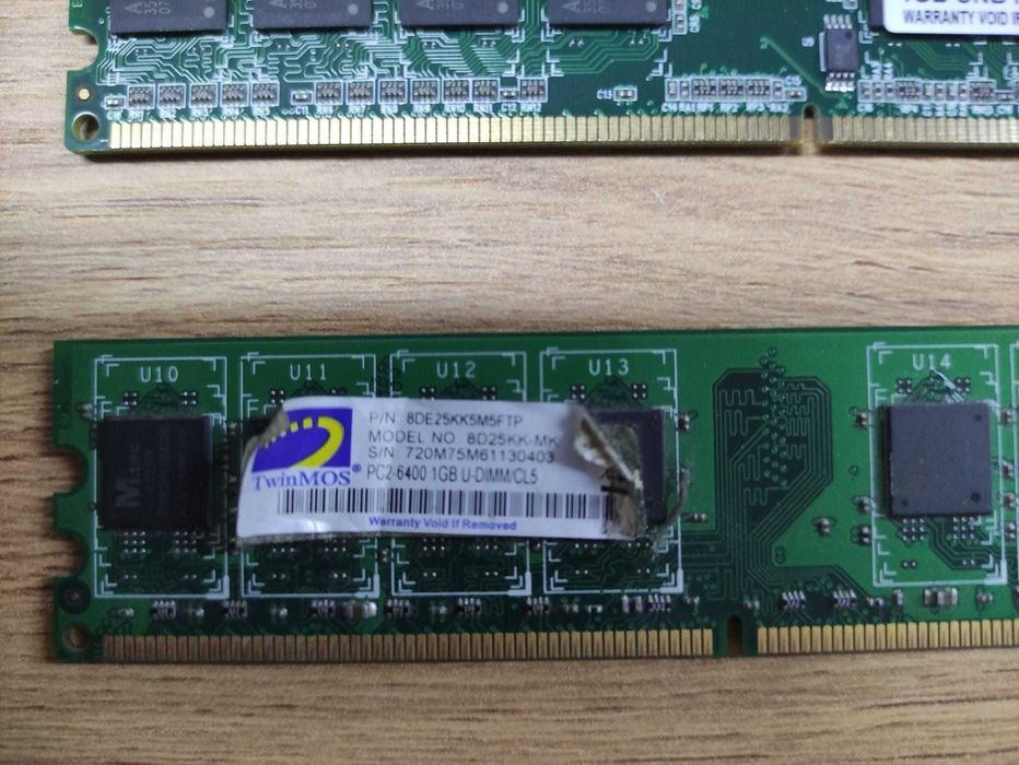 Оперативная память: 5 планок за 3000 тг