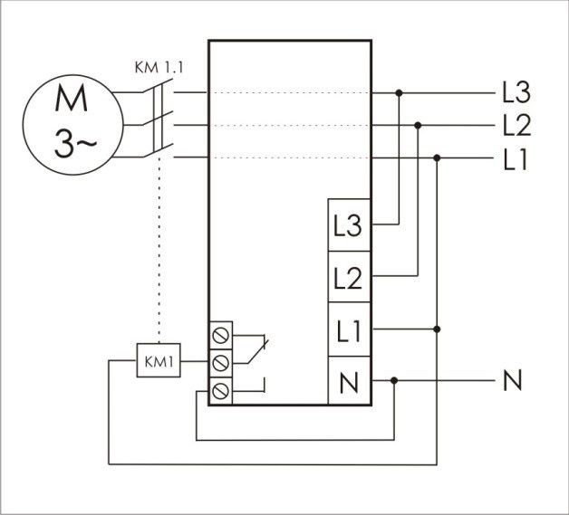 Реле защиты двигателя AZD-01