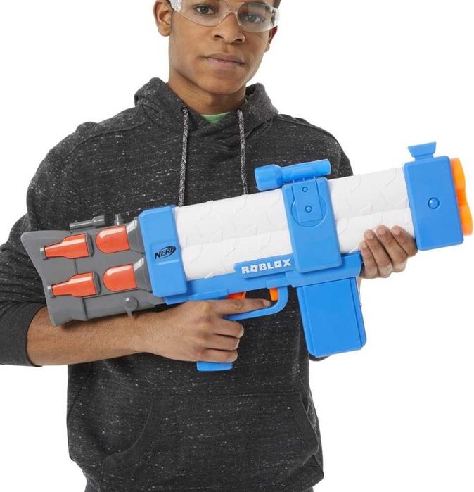 !PROMO!  Бластер Hasbro Nerf Roblox Arsenal Pulse Laser, с 10 патрона