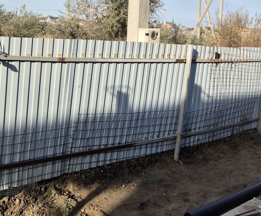 Забор б/у профлист