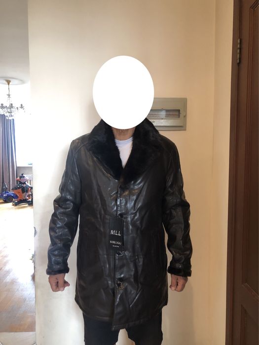 Продам кожаную куртку на меху