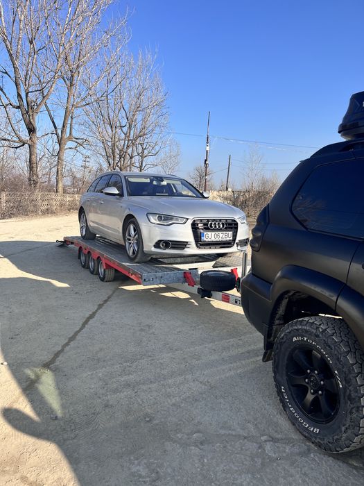 Tractari auto. Platforma 5m.