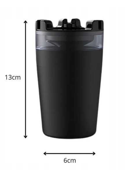 Пепелник за кола с воден "филтър"