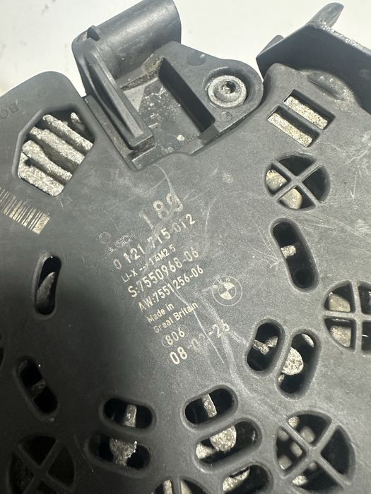 Alternator BMW X5 E70 3.0 benzina N52  |  7551256 | 0121715012