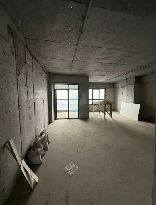 4-комнатная квартира в Akay City — 115 м², коробка, 17/25 этаж