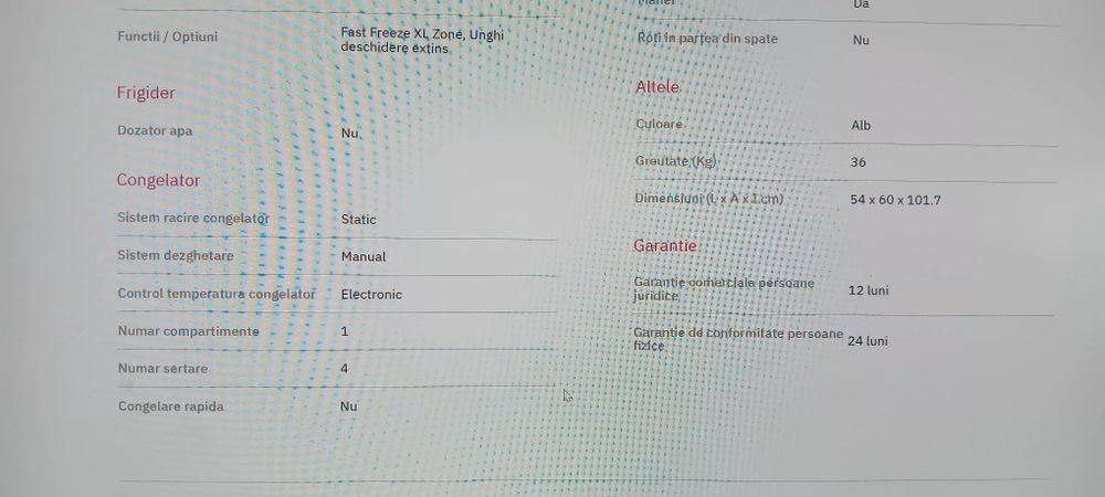 Congelator Arctic ANC135+