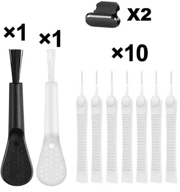 Set curatare port incarcare telefon si tastatura – iPhone, Samsung, PC