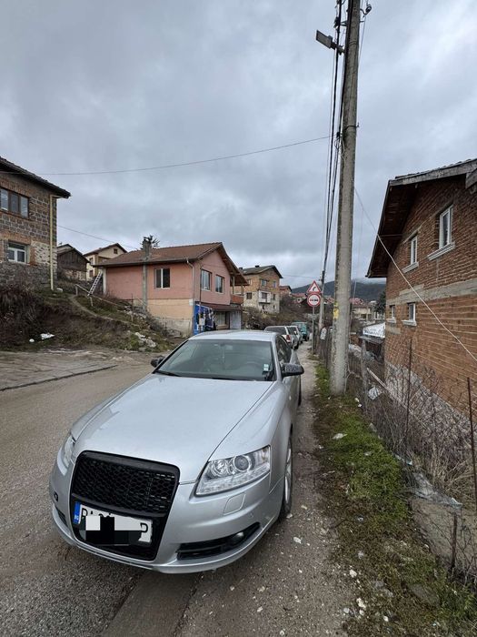 Фарове Ауди А6 Ц6 4Ф Led С лупи Audi a6 C6 4f 2004-2008 Лед Тунинг