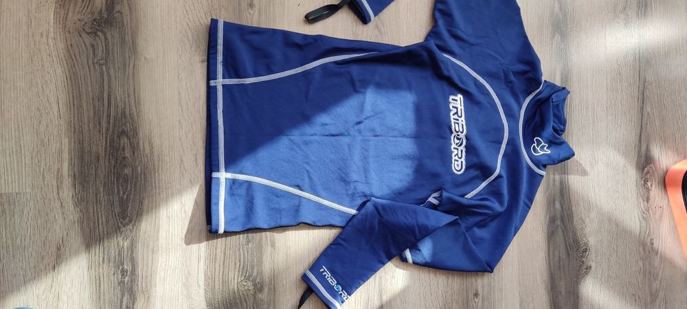 Тениска дамска, плаж, море, рашгард, Tribord, водни спортове