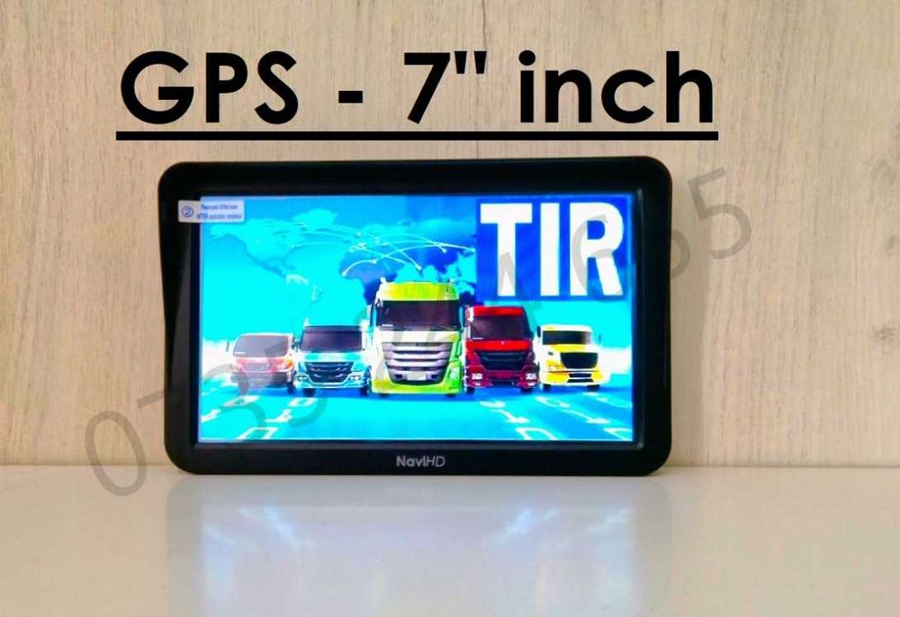 Navigatii GPS -7"inch HD. pt TRUCK,TIR,Camion,Auto. NOI. Actualizate